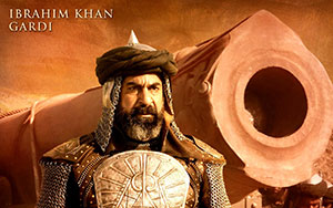 Nawab Shah as `Ibrahim Khan Gardi` in Ashutosh Gowarikar`s `Panipat`